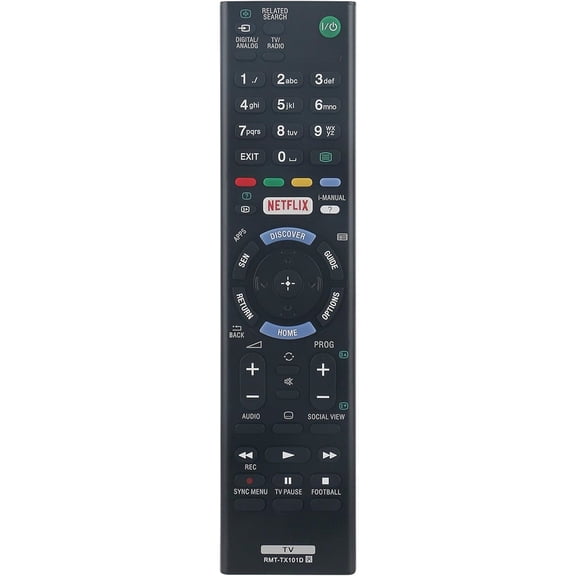 New RMTTX101D RMT-TX101D Replacement Remote Control Commander fit for TV KDL-40R453C KDL-40R455C KDL-40W705C