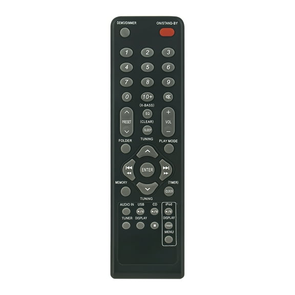 New RRMCGA293AWSA Replace Remote Control Fits for Sharp RRMCGA293AWSA Audio Remote Control GXM10 GX-M10