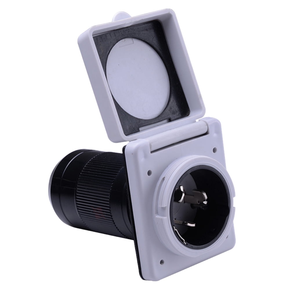New RV Power Inlet 50 Amp 125/250V Marine Twist Lock White A10-50invp ...