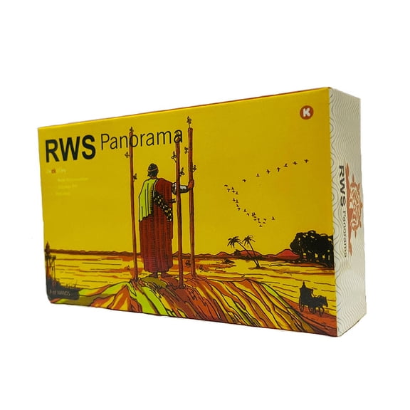 New RWS Panorama Tarot cards A 78 Deck When Wide Angle Lens Show You New Perspective of RWS Board games