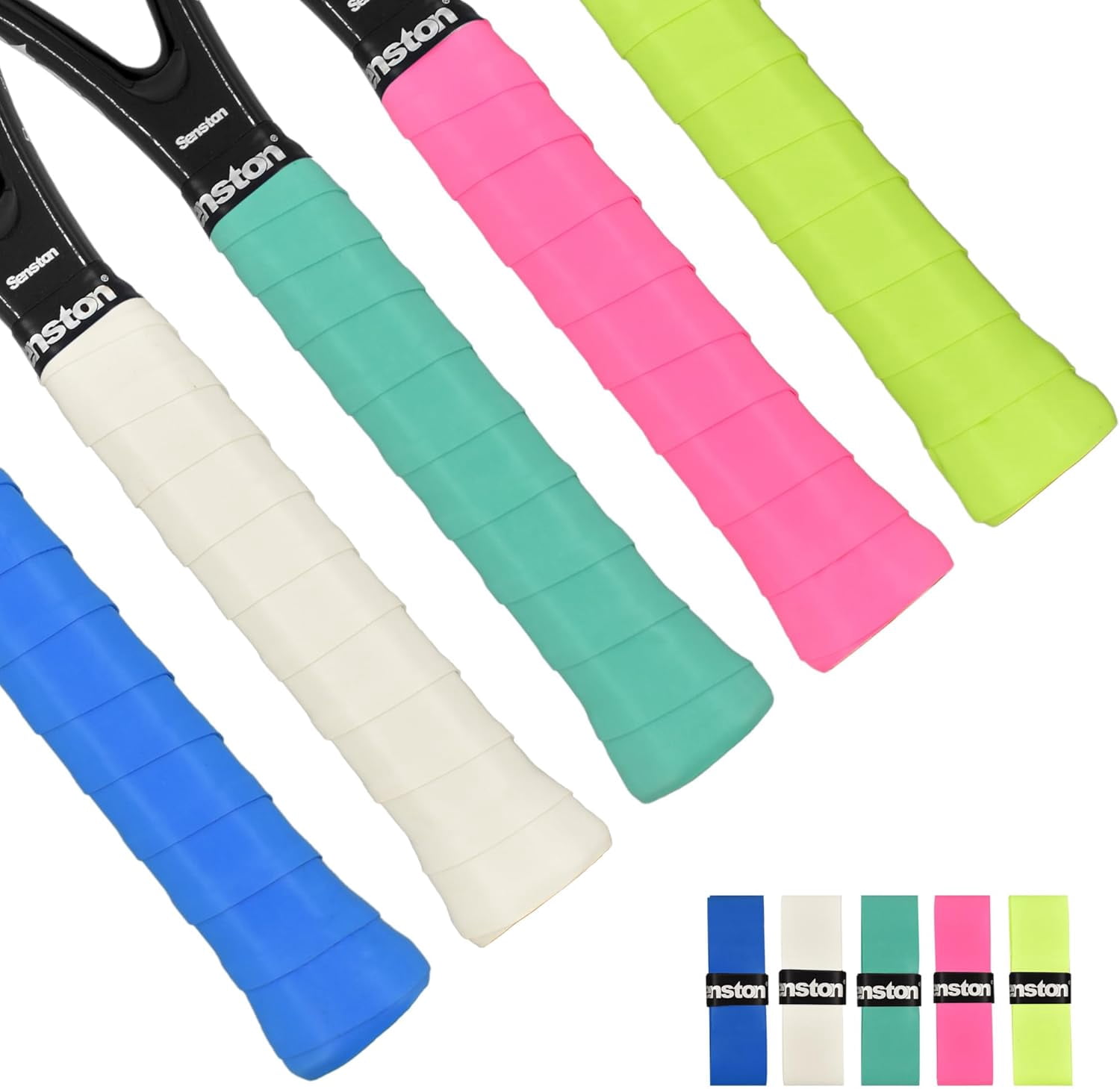 New Rackets Grip Anti Slip Perforated Super Absorbent Tennis Overgrip Badminton Overgrip Pickleballs Overgrip