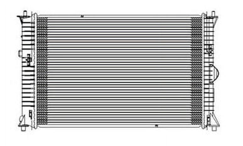 New Radiator Assembly Compatible With Ford Fusion 3.5L V6 3496CC 213 ...
