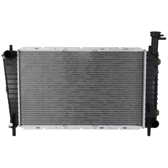 Radiator Compatible with 1986-1995 Ford Taurus Mercury Sable Lincoln Continental 2.5L 3.0L 3.0L SHO 3.2L SHO 3.8L V6 Automatic Trans Cross Flow 1-Row Replaces E7DZ8005C FO3010120 CU1094