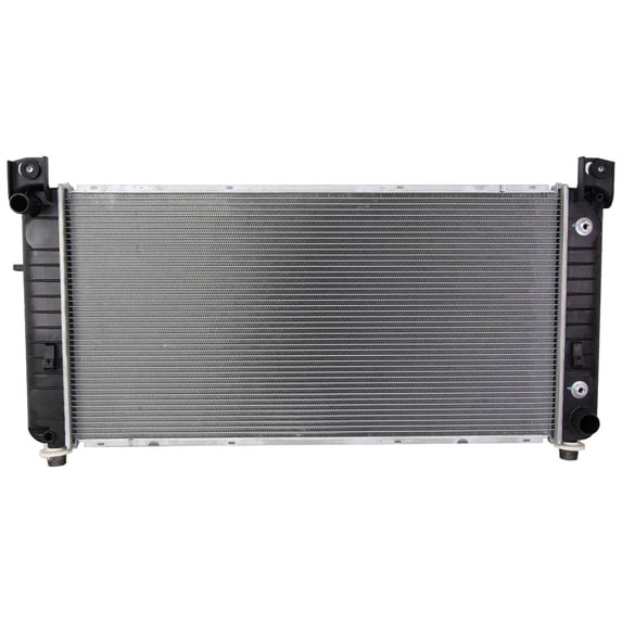 New Radiator Assembly Compatible With GMC Siera Chevrolet Silverado 1500 4.3L V6 262 CID 21651 2005 2006 2007 2008 2009 2010 2011 2012 By Part Numbers RA10041 2298 15841572 2785