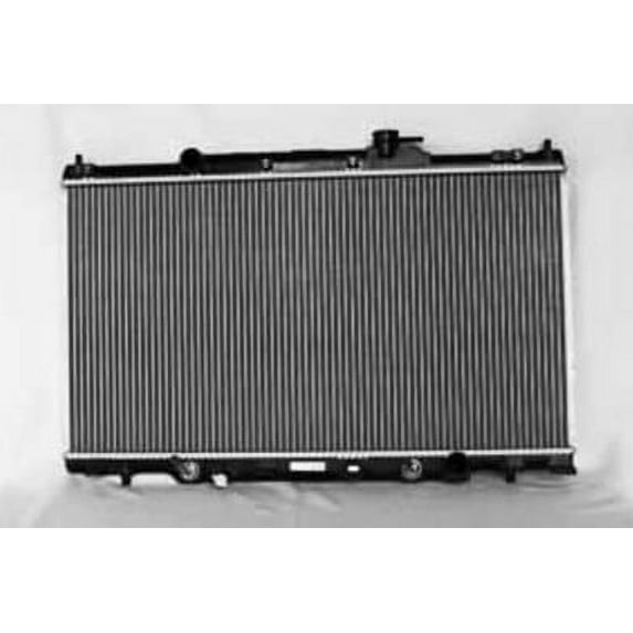 New Radiator Assembly Compatible With Honda CRV 2.4 L4 2354CC 2002 2003 2004 2005 2006 By Part Numbers HO3010179 432459 3168 2756 19010PPAA52 2756 CU2443