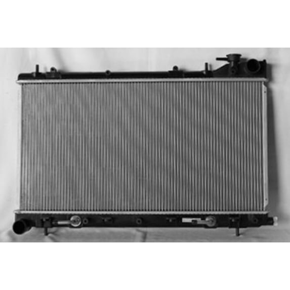 Cooling Radiator Assembly Fits 2006-2008 Subaru Forester 2.5L OEM 45111SA151 PLASTIC/ALUMINUM Direct Fit Replacement OE Specifications Factory Original Bolt-On Installation