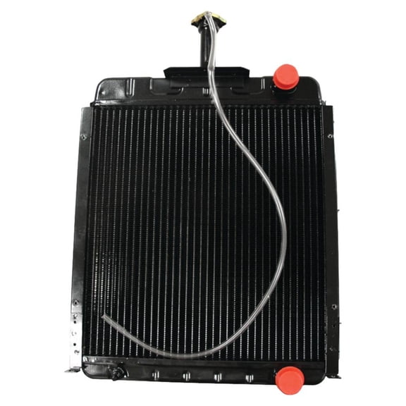 Radiator 3 Row 17.5 x 18.375 inch Core Compatible with Case IH 380B 385 484 485 584 684 685 784 885 Utility Tractor D179 D246 D268 Diesel Replaces 84524C93 1970646C1 Stens 1706-6509