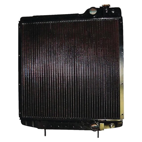 Radiator 6 Row 26.25 x 27.75 inch Core Compatible with Case IH Magnum 7110 7120 7130 7140 7150 7210 7230 7240 7250 Tractor 8.3L Diesel Replaces A190663 A189091 A189087 Stens 1706-6506