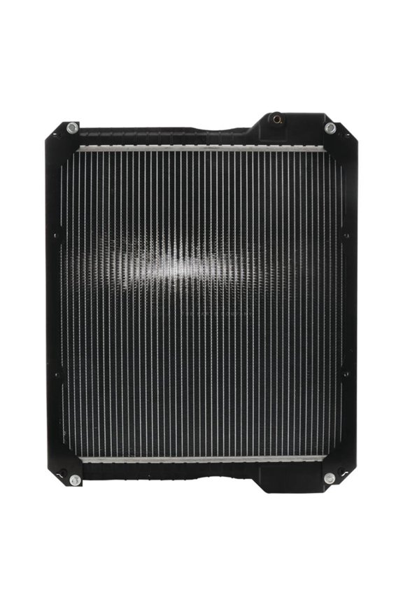 Aluminum Radiator Compatible with Case IH 580M-II 580SM Series II 580SM Plus 590SM-II New Holland B95 B110 B115 B115 Tier 3 LB75B LB90 LB110B FPT NEF 4.5L 87410098 95HP 4-Cyl 87306524