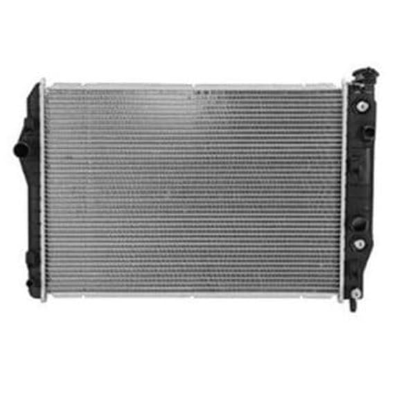 Radiator Compatible with 1993-2002 Chevrolet Camaro Z28 5.7L V8 Pontiac Firebird Trans Am Crossflow Aluminum Core Plastic Tanks Automatic Transmission New Replaces 52458219 52472602