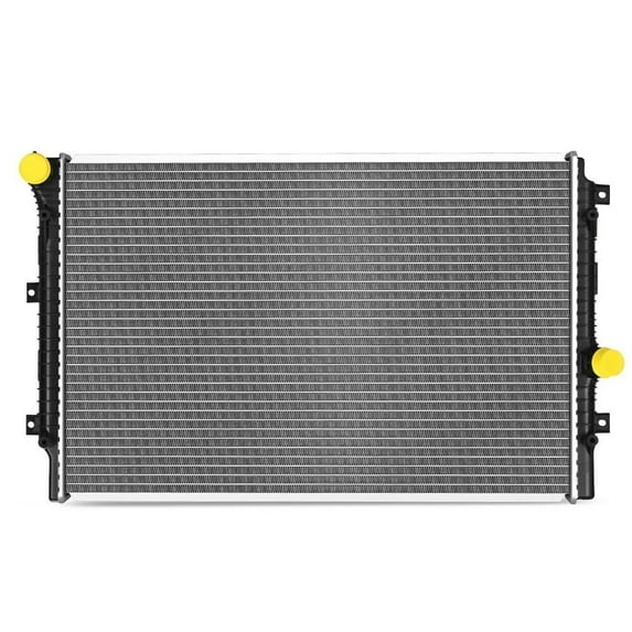 Radiator Assembly Compatible with 2019 Volkswagen Beetle 2018 Jetta 2020-2021 Passat 2012-2019 2.0L 1.8L L4 1984cc 1798cc 13423 762405-91281-3 P13423 VW3010171 5C0 121 251 K 5C0121251K