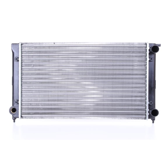 Aluminum Radiator Compatible with 1985-1992 Volkswagen Golf 1.8L L4 321121253AL 321121253BN 17 1/4" x 17 3/4" x 1 3/8" 8.2 lbs Direct Fit OEM Replacement