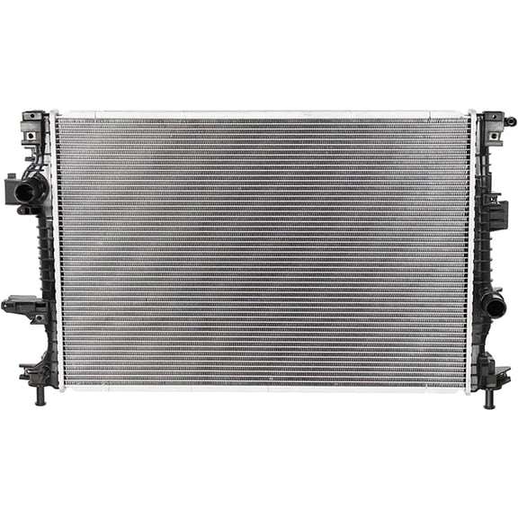 Engine Radiator Compatible with 2017-2019 Audi Fusion Replaces 13658 P13658 HG9Z 8005 A HG9Z8005A FO3010357 13658RAD