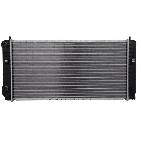 Radiator Compatible with 2001-2004 Cadillac Seville STS 4.6L V8 32mm PA Aluminum Core Plastic Tank Crossflow with Plated Transmission and Engine Oil Coolers New Replaces 52486866