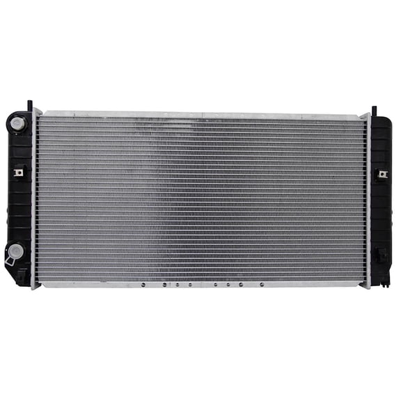 Radiator Compatible with 1998-2000 Cadillac Seville STS 4.6L V8 Northstar w/Engine and Transmission Oil Cooler Plated Extra Capacity Cooling 32mm Crossflow New Replaces 52380734