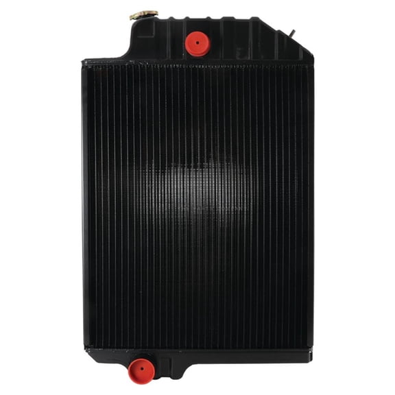 Radiator Copper Brass 4 Row 27 in Core Compatible with John Deere 4240 Iron Horses Tractor 110 HP 7.6L 466ci 6 Cyl Diesel 1978-1982 Replaces RE21898 219568 212095 AR5567 Stens 1406-6320