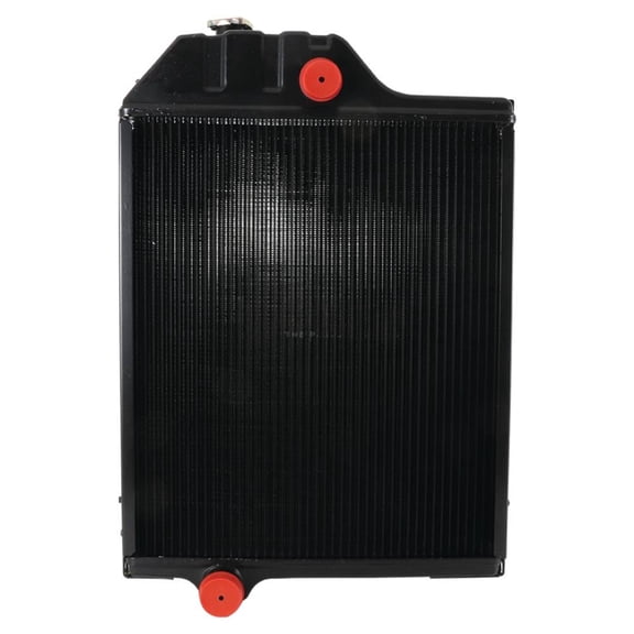 Radiator Copper Brass 4 Row 27 in Core Compatible with John Deere 4320 115 HP 6 Cylinder Turbo Diesel 1971-1972 Tractor Replaces AR48735 AR48737 219505 870044 I-9505 Stens 1406-6322