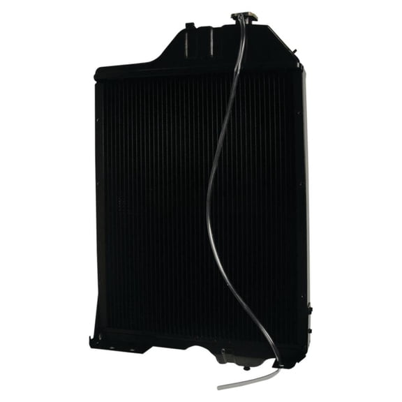 Radiator Copper Brass 5 Row 27 in Core Compatible with John Deere 4430 4240S 4350 125-138 HP 404ci 466ci 6 Cyl Turbo Diesel 1973-1993 Replaces AR61879 AR60337 AR102736 Stens 1406-6311