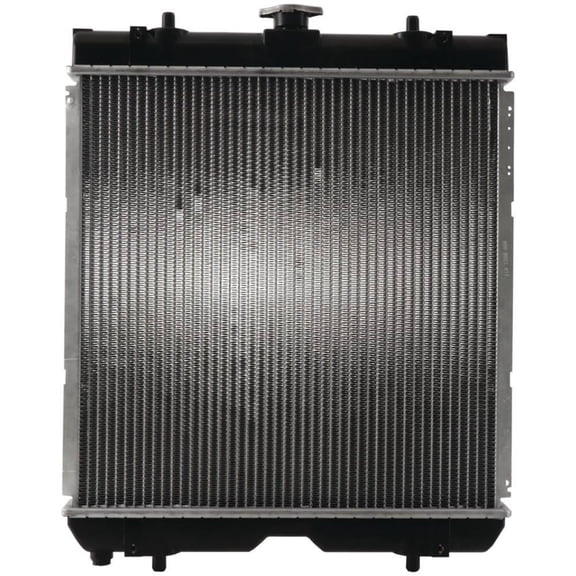 Radiator Compatible with Kubota L3130DT L3130F L3130GST L3130HST L3430DT L3430GST L3430HST L3430HSTC V1505 4-Cylinder 1.5L Diesel Compact Tractor Aluminum 1-Row Replaces T1060-16010