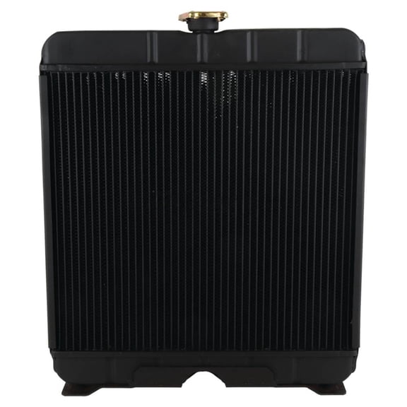 Radiator Compatible with 1987-2000 Ford New Holland 1920 1720 Compact Tractor Shibaura N844 4-Cyl 121.7ci N843 3-Cyl 91.3ci Diesel SBA310100600-A 219930 28HP
