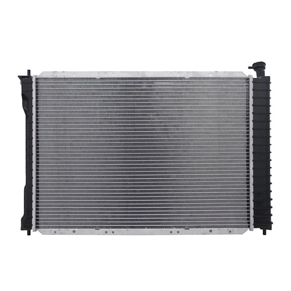 Radiator Compatible with 1993 Mercury Villager 3.0L V6 1993-1995 Nissan Quest GXE XE Automatic Downflow 1 Row 25 3/8 x 18 1/8 Aluminum Core Plastic Tanks New Replaces 214600B700