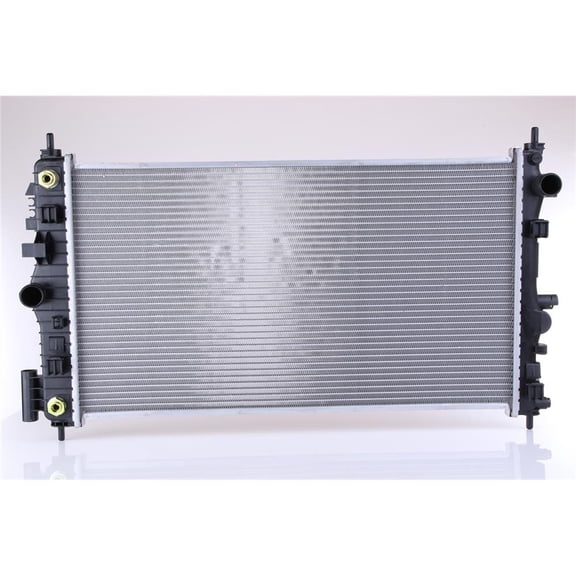 Radiator Compatible with 2010 2011 Saab 9-5 Sedan 2.0L Turbo I4 TTiD FWD Front Wheel Drive Aluminum Direct Replacement 1300294 Cooling System Radiator Engine Assembly Unit