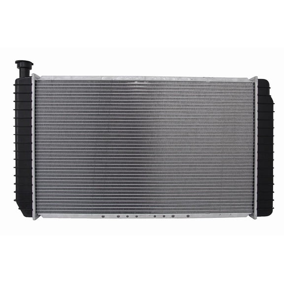 Radiator Compatible with 1992-1995 Oldsmobile Silhouette 3.1L 3.8L V6 Chevrolet Lumina APV Pontiac Trans Sport Crossflow 32mm PA Aluminum Plated TOC EOC New Replaces 52456258 52460727