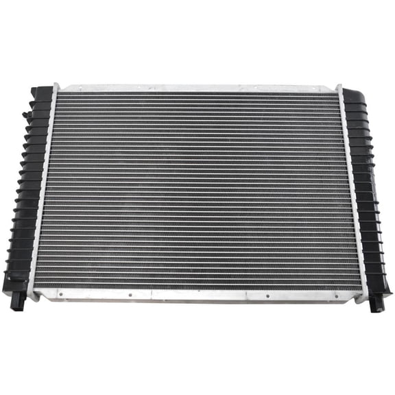 Radiator Compatible with 1992-1995 Volvo 940 1987-1992 Volvo 740 2.3L L4 Naturally Aspirated Automatic Transmission Crossflow 32mm Aluminum Core W/TOC New Replaces 86039054 86025640