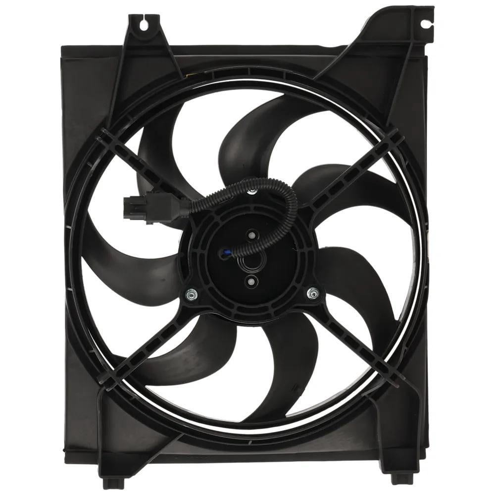 Kia Rio Fan Module New Radiator Cooling Fan Assembly Compatible With Kia Rio EX ...