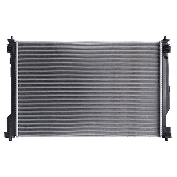 OEM Grade Aluminum Radiator Compatible with 2018-2024 Toyota Camry 2.5L 3.5L 2019-2022 Avalon 3.5L RAV4 2.5L Crossflow 1-Row Without EOC Without TOC 16400-F0010 16400F0010 I4 V6 2487cc