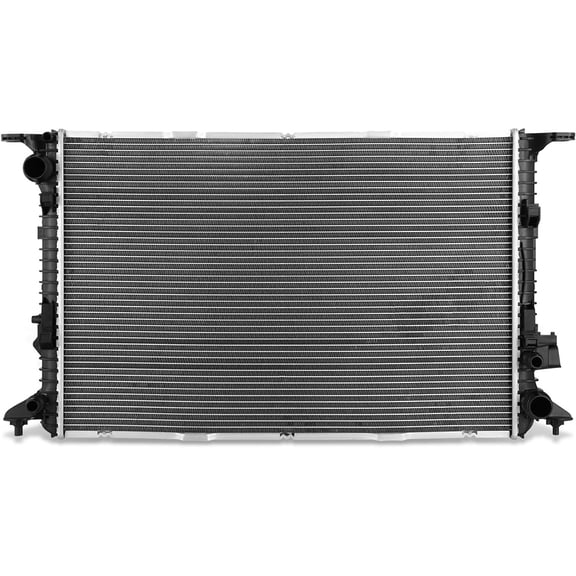 Audi Q5 A4 A5 Engine Radiator Compatible with 2.0T 3.0T TFSI Quattro 2012-2018 Direct Fit Cooling Assembly Replaces 8K0 121 212 762405-91269-1 AU3012104