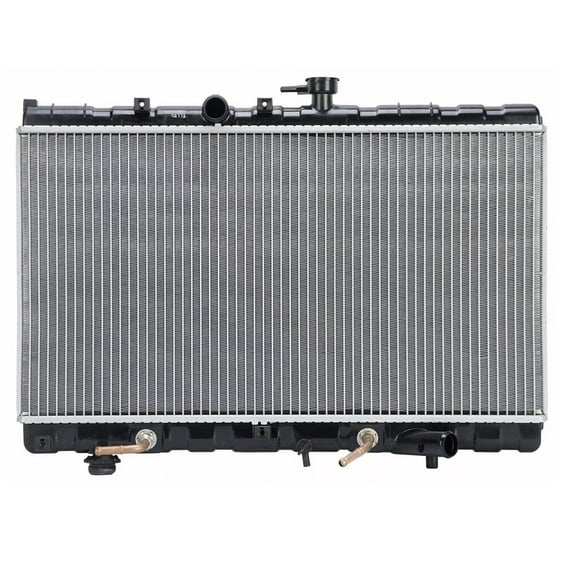 New Radiator OEM Grade Compatible with 2001-2002 Kia Kia Rio 1.5L L4 1493cc KI3010102 2392 762405-25835-5 0K31F 15200E 762405258355 0K31F15200E 0K31F 15200E Direct Fit Replacement