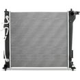 thumbnail image 1 of Cooling Radiator Compatible with 2017-2020 Kia Sportage 2.4L 2.0L I4 181HP Replaces 25310 D3310 25310D3310 KI3010166 13607 13607RAD, 1 of 8