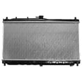thumbnail image 1 of Radiator Compatible with 1999 2000 2001 2002 2003 2004 2005 Mazda MX-5 Miata 1.8L L4 Convertible RWD Crossflow with Transmission Oil Cooler New Replaces BP4W15200A 762405-25093-9, 1 of 7