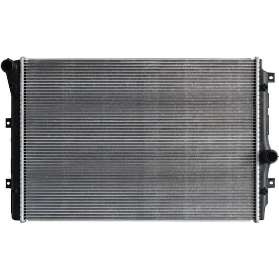 Radiator Assembly Compatible with 2012-2014 Volkswagen Passat 2.0L L4 1968cc 13466 762405-91284-4 P13466 1K0 121 253 BJ VW3010173 762405912844 1K0121253BJ 1K0 121 253 BJ