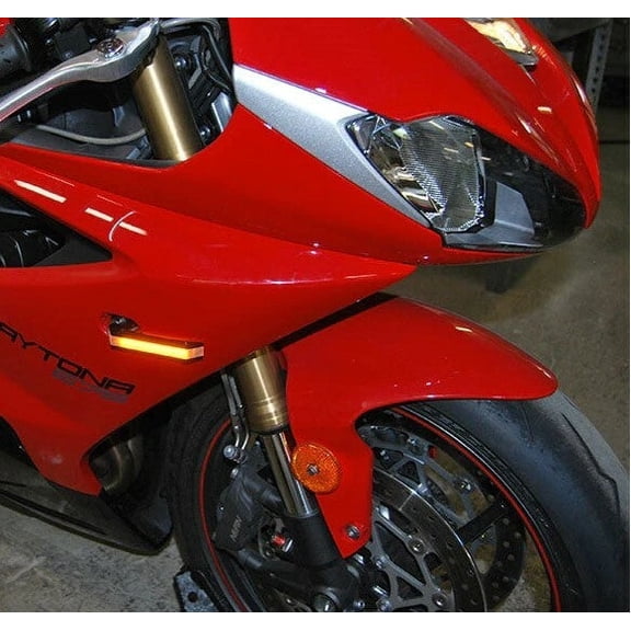 New Rage Cycles 13+ Triumph Daytona 675 Front Turn Signals