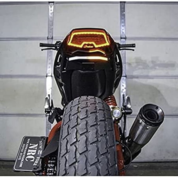 New Rage Cycles Fits Indian Ftr 1200 Side Mount License Plate Motogp Race Nrc