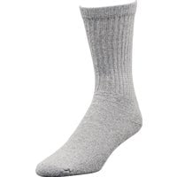 New Railroad Sock Men's Grey Crew Socks (6-Pack) 6072
