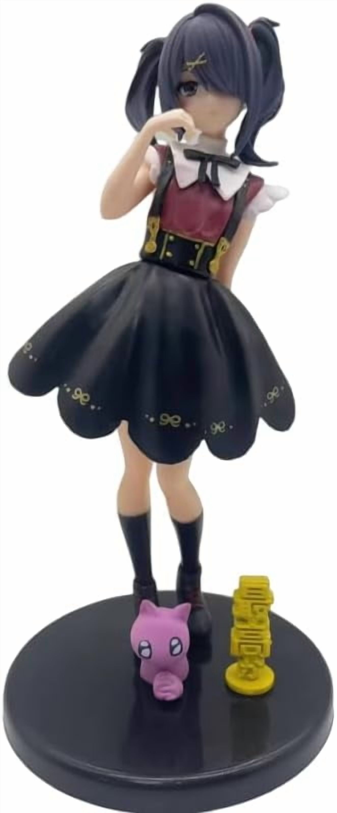 New Rain Figure, Standing Rain Action Figure 13cm/5.1inch PVC Characters Decorations Collectible Handicrafts Souvenirs for Anime Fans Gifts