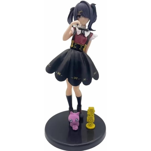 New Rain Figure, Standing Rain Action Figure 13cm/5.1inch PVC Characters Decorations Collectible Handicrafts Souvenirs for Anime Fans Gifts