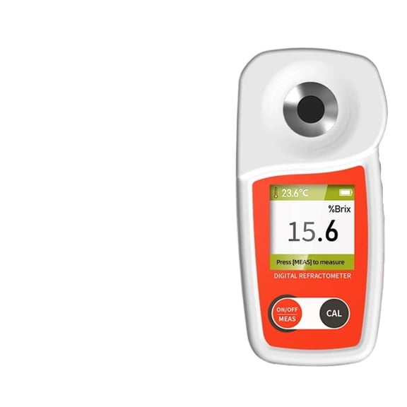 New Range 0-35% Brix Tester Digital Brix Refractometer for Sugar Content Test Brix Meter for Sugary Drink Beverage Fruit Juice - 0-35 BRIX