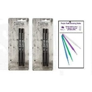 New Ranger Tim Holtz Distress Embossing Bundle with PTP Flash Deals Blending Sticks 4 Distress Embossing Pen Set