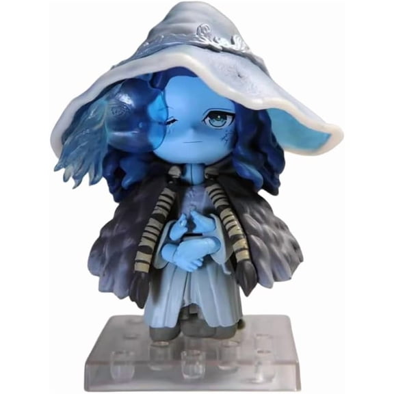 New Ranni Figure Q Version Monika Replacement Dress Up Anime Figures 10cm/3.9inch PVC Characters Handicrafts Souvenirs for Anime Fans Gifts