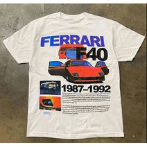 New Rare Ferrari F40 Shirt, Trendy Sport Car Unisex T Shirt Unisex Hoodie - 4XL, Black