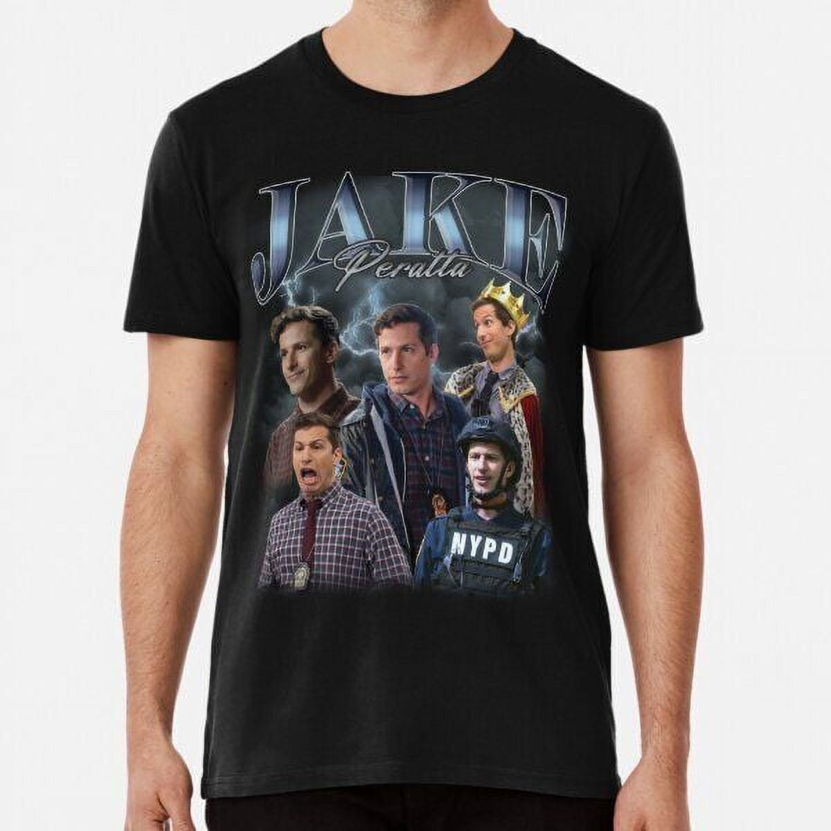 New Rare Jake Peralta Brooklyn Nine Nine Bootleg Vintage 90s Made in