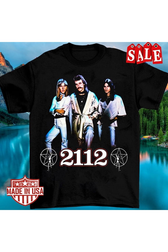 New Rare Rush Band Members Short Sleeve Men All Size T-Shirt CC3449