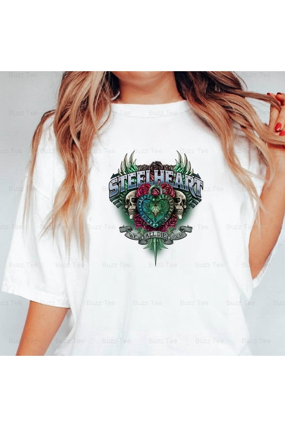 New Rare Steelheart The Band Logo Classic Black Fan Gift New Unisex T-Shirt, up to 5XL