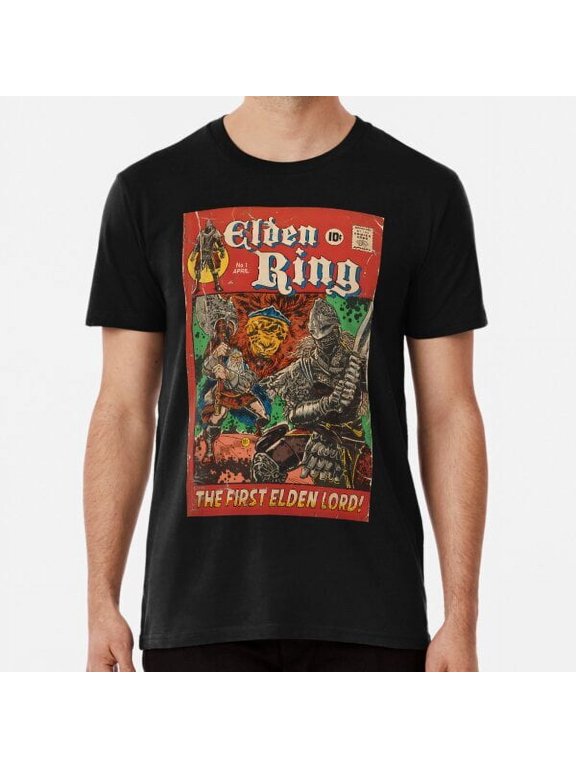 New Rare The First Elden Lord Elden Ring Comic Book Made in USA T-Shirt Size S-5