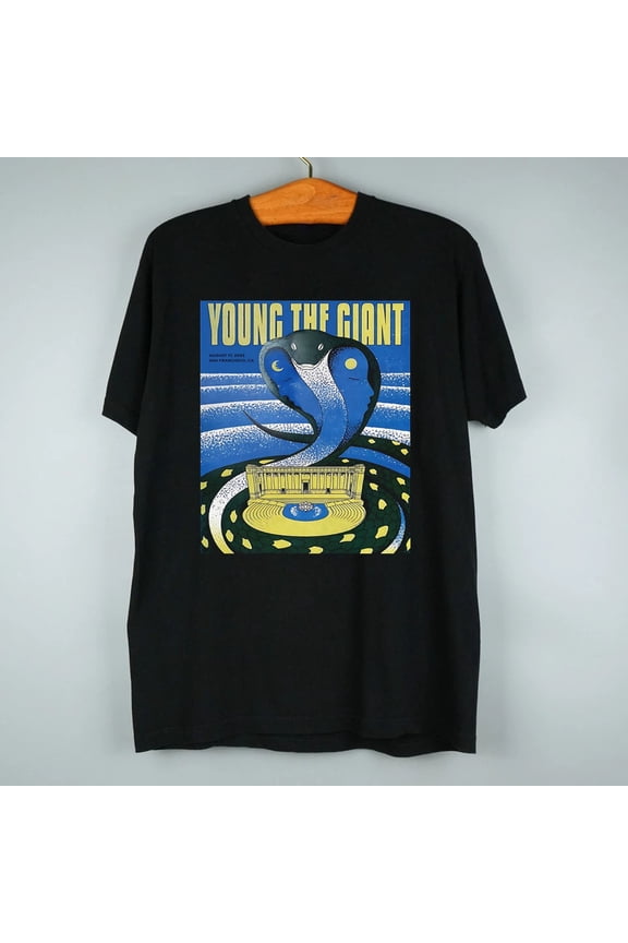 New Rare Young The Giant Superposition Shirt Black S-3XL HH048