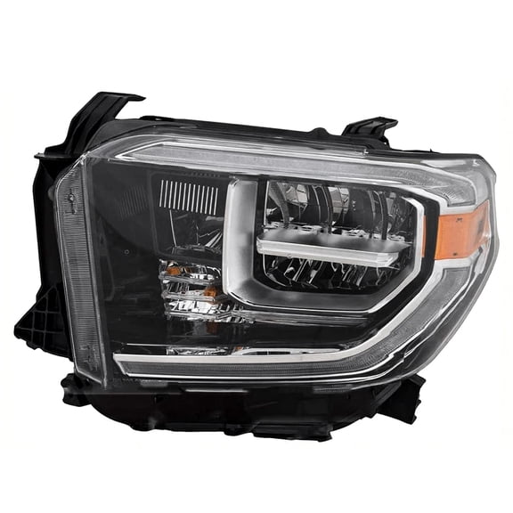 OEM Grade Left Driver LED Headlight Assembly Compatible with 2018-2020 Toyota Tundra Limited Platinum 1794 TRD Pro 5.7L 3UR-FE DOHC V8 381HP CrewMax Double Cab 81150-0C140 811500C140